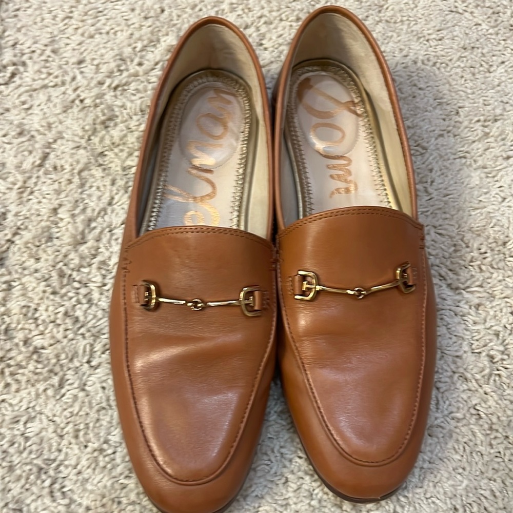Sam Edelman tan loafers